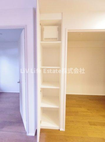 コンフォリア・リヴ八坂富士見の収納