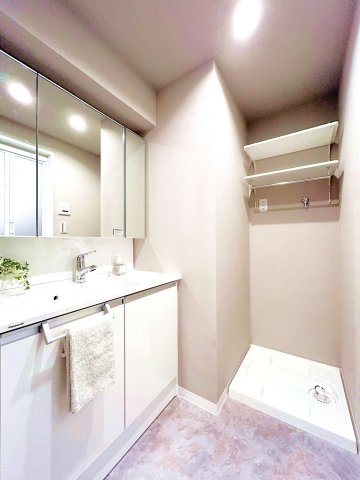 ボナハイツ中川 3号棟の独立洗面台