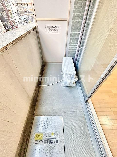 アーデン京町堀ウエストのバルコニー