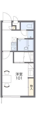 レオパレスパレットの間取り|画像2