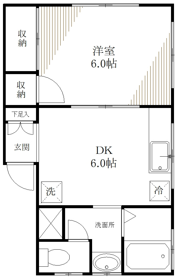 蓮田ビルの間取り