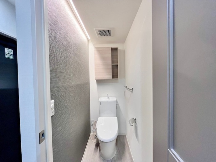 マリポーサ高畑Aのトイレ|コンパクトで使いやすいトイレです