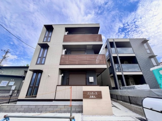 マリポーサ高畑Aの外観|落ち着いた雰囲気の外観です