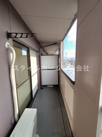グラディオ諏訪のバルコニー