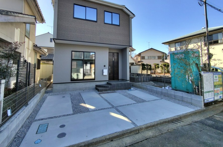 【新築】鶴ヶ島市南町１期 ２号棟の外観|是非一度内覧いかがでしょうか！
陽当り良好です！