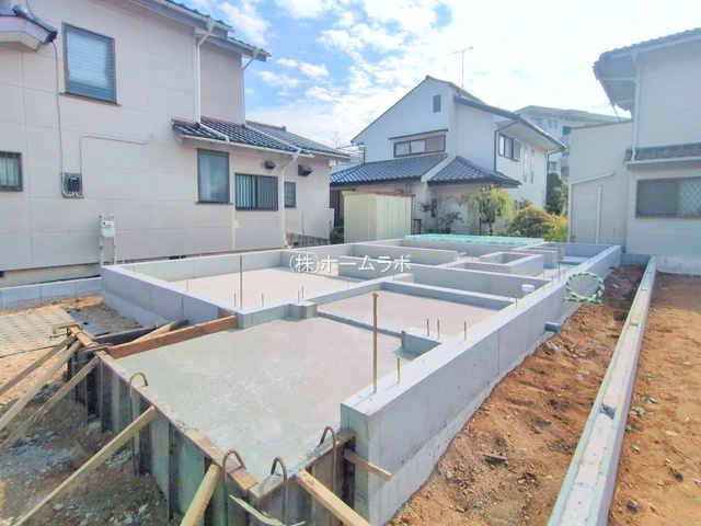 【新築】鶴ヶ島市南町１期 ２号棟の外観|工事順調に進んでおります！
陽当り良好です！