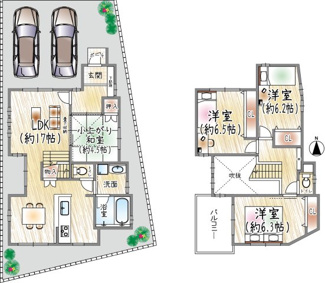 【間取り】 | 上ノ島町1丁目