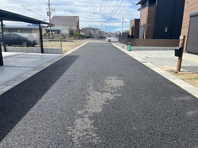 【前面道路含む現地写真】 | 北葛城郡広陵町大字笠