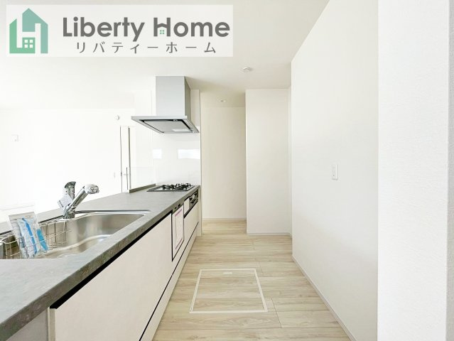 水戸市本町1期　新築戸建のキッチン