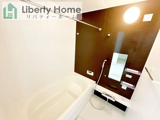 水戸市本町1期　新築戸建の浴室