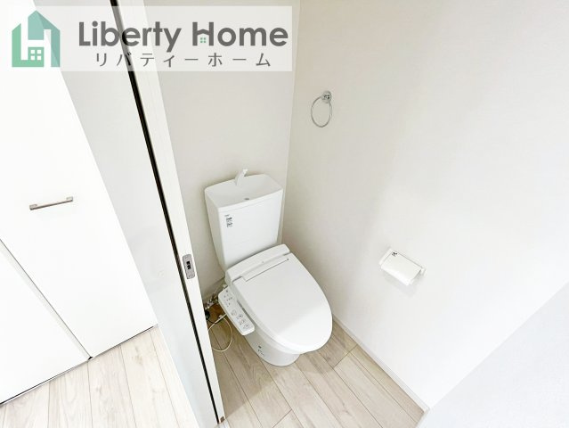 水戸市本町1期　新築戸建のトイレ