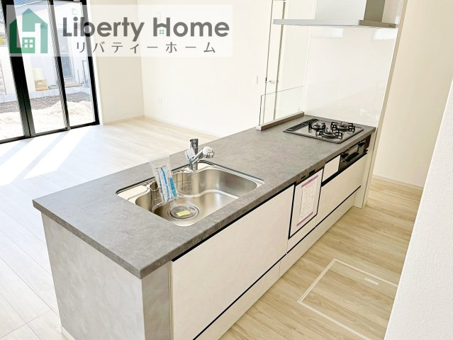 水戸市本町1期　新築戸建のキッチン