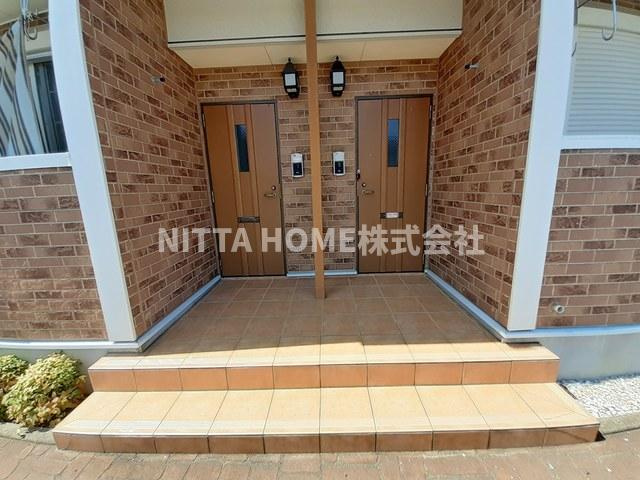 フラットワンＡのエントランス|物件外観写真になります＊