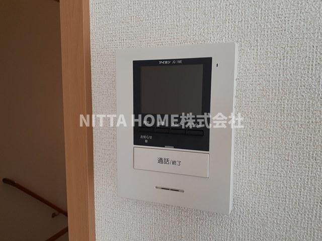 フラットワンＡのセキュリティ|ＴＶドアホンを設置済み(#^^#)