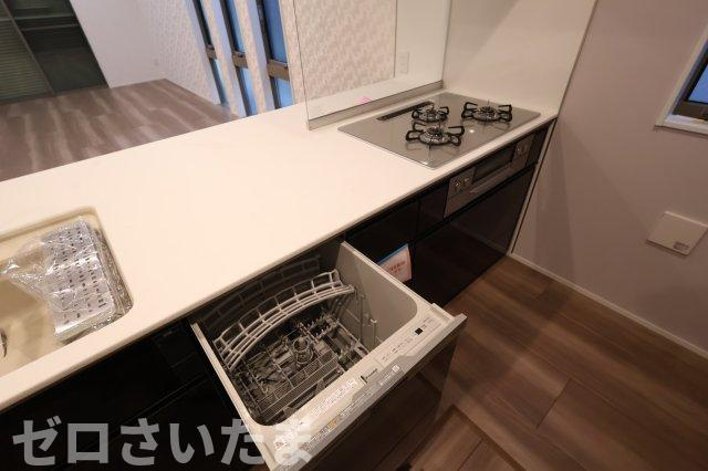 南区大谷場２丁目3-7新築一戸建てライフバディ サンセリテのキッチン|撮影日 2025年10月23日 13:25 晴れ
