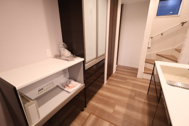 南区大谷場２丁目3-7新築一戸建てライフバディ サンセリテのキッチン|撮影日 2025年10月23日 13:25 晴れ