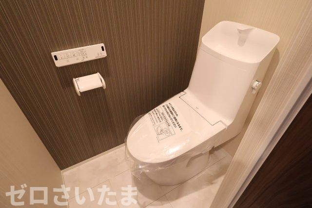 南区大谷場２丁目3-7新築一戸建てライフバディ サンセリテのトイレ|撮影日 2025年10月23日 13:25 晴れ