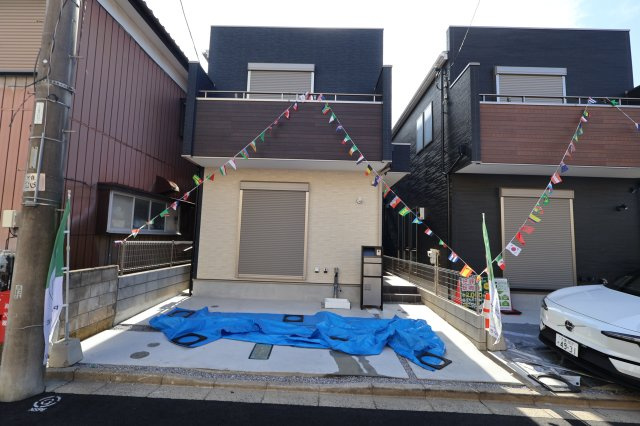 南区大谷場２丁目3-7(1号棟)新築一戸建てライフバディ サンセリテの外観|撮影日 2025年10月23日 13:25 晴れ