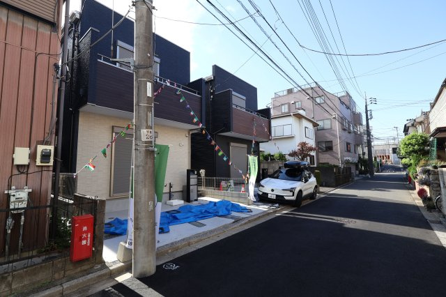 南区大谷場２丁目3-7(1号棟)新築一戸建てライフバディ サンセリテの外観|撮影日 2025年10月23日 13:25 晴れ