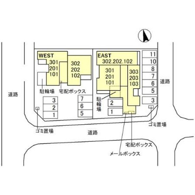 【区画図】 | D-GLANZ WEST