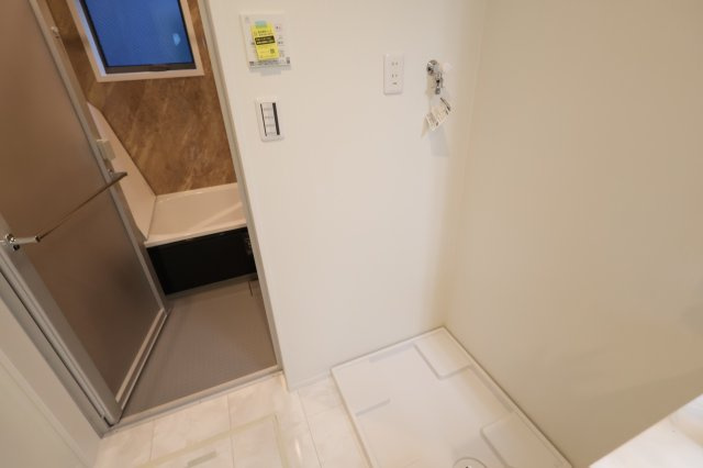 【ランドリースペース】 | 南区大谷場２丁目3-7(2号棟)新築一戸建てライフバディ サンセリテ | 撮影日 2025年10月23日 13:20 晴れ