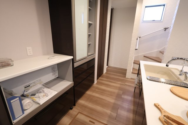 南区大谷場２丁目3-7新築一戸建てライフバディ サンセリテのキッチン|撮影日 2025年10月23日 13:20 晴れ