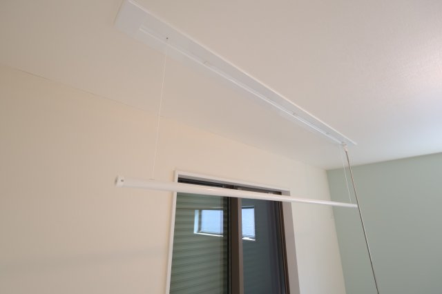 南区大谷場２丁目3-7新築一戸建てライフバディ サンセリテのランドリースペース|撮影日 2025年10月23日 13:20 晴れ