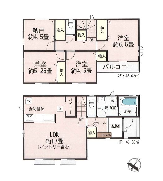 ふじみ野市南台２丁目の新築一戸建