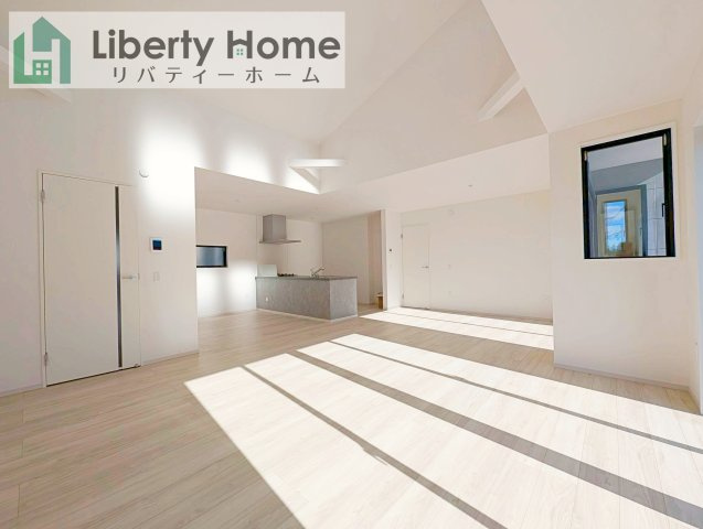 水戸市小吹町1期　新築戸建の居間・リビング