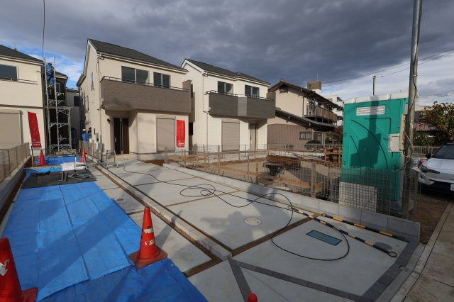 《仲介手数料無料》西区三橋６丁目1649新築一戸建てハートフルタウンの外観|撮影日 2025年11月18日 14:30 晴れ