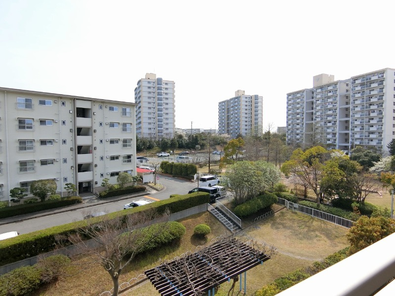 名谷8団地41号棟の展望