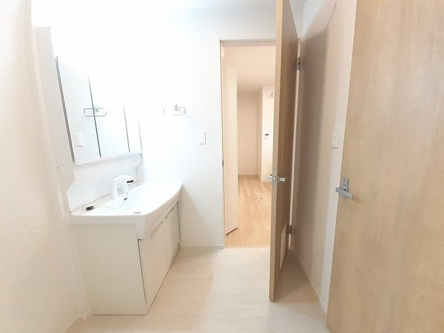 シエロガーデンかつらぎＡの洗面所