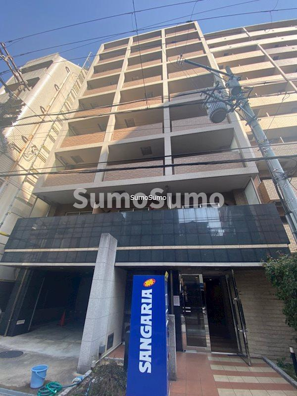 ジュネーゼグラン上本町の外観|おしゃれな外観です