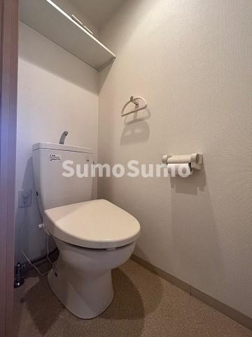 ジュネーゼグラン上本町のトイレ|コンパクトで使いやすいトイレです