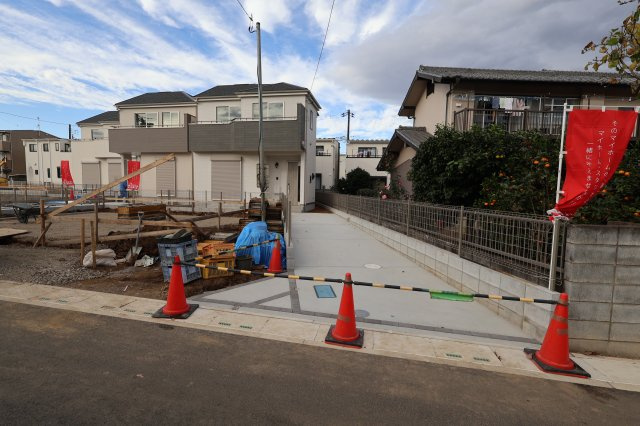 《仲介手数料無料》西区三橋６丁目1649新築一戸建てハートフルタウンの外観|撮影日 2025年11月18日 14:30 晴れ