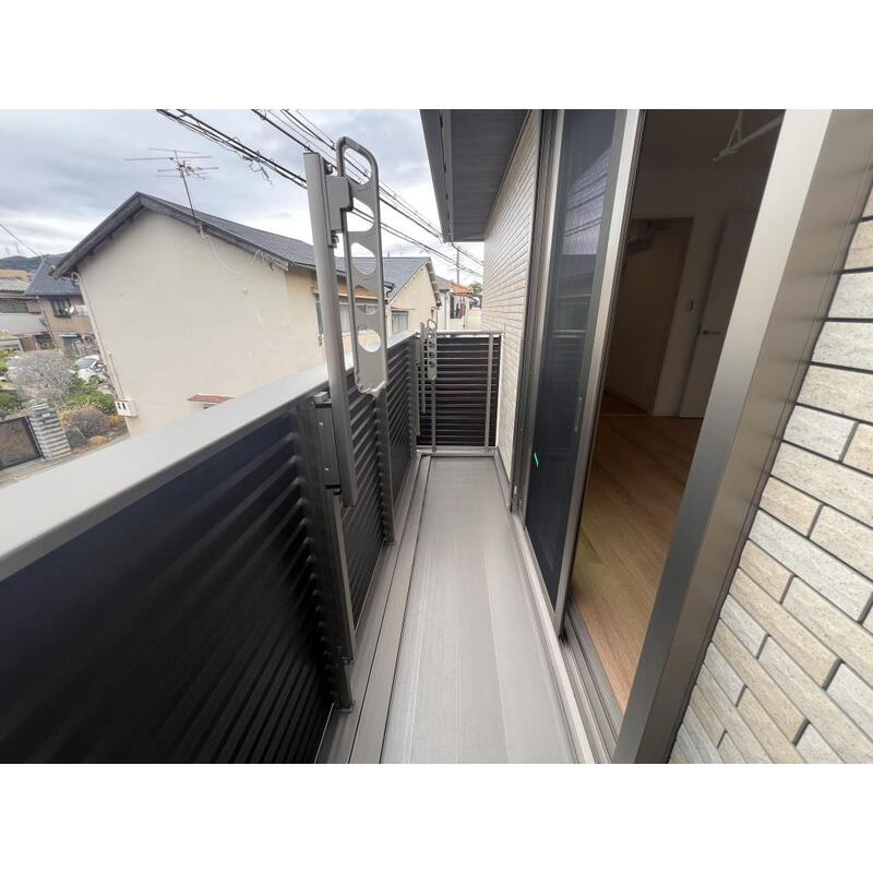 ユアメゾン下加茂のバルコニー