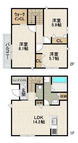 ユアメゾン下加茂の間取り