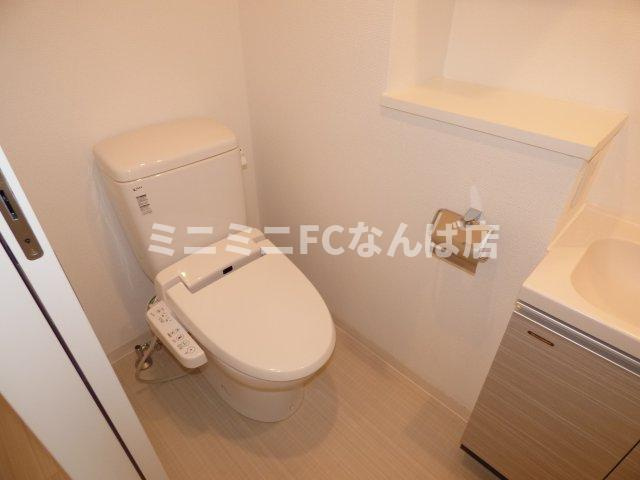 レオンコンフォート谷町六丁目のトイレ