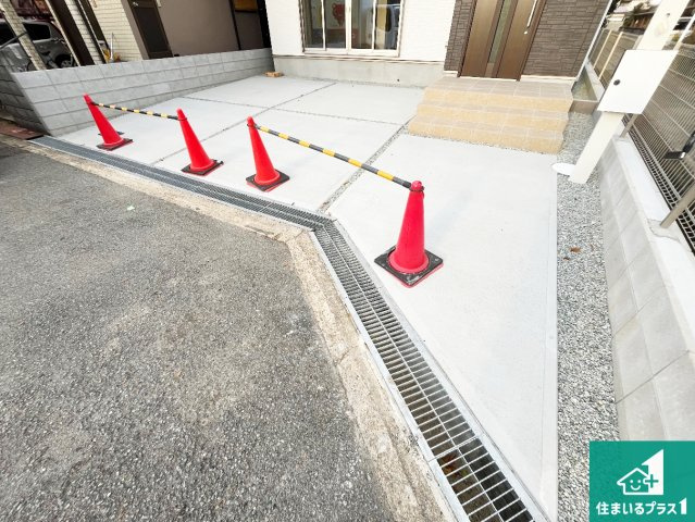 加古川市加古川町美乃利　第18期　新築一戸建ての駐車場|駐車スペース！散水栓があるので、こまめに愛車を洗えます！