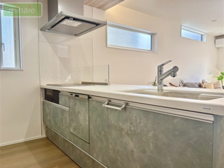 【キッチン】 | 小学校６分　オール電化　太陽光発電　宅配ボックス　1号棟　東初富