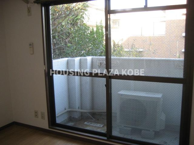 レディースゴールドハイツのバルコニー