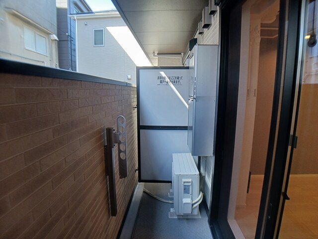 リエ－ト　佐太のバルコニー|落ち着いた時間を過ごせるバルコニーです