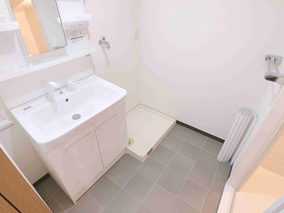 【洗面所】 | ハーモニアス桜本町【名古屋市賃貸・宅配ボックス】