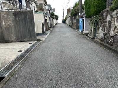 【前面道路含む現地写真】 | 鈴蘭台北町５丁目　売地