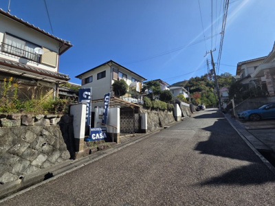 【前面道路含む現地写真】 | 唐櫃台４丁目　売地