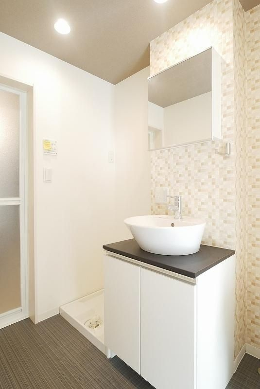 ベルメント東逆井の独立洗面台