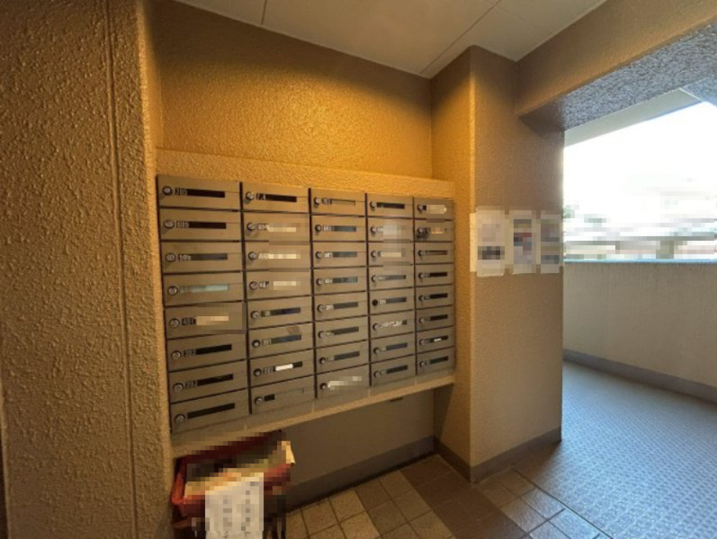 桂グリーンマンションのその他共用部分|集合ポスト