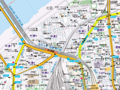 【地図】 | ミッドコートウメキタ