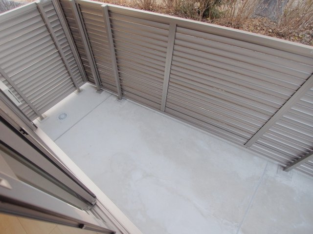 シャーメゾン　カルパのバルコニー