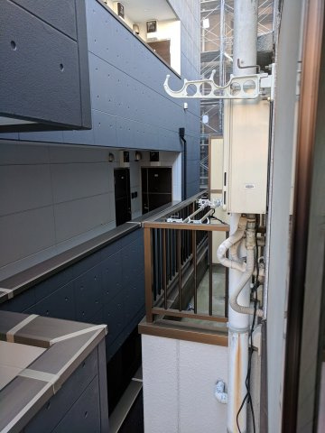 葛飾区新小岩１丁目の賃貸マンションのバルコニー